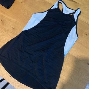 Athleta top. Black and white.